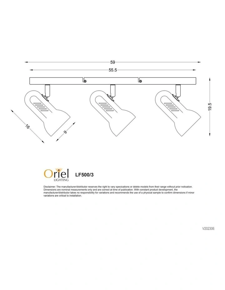 Profile 3lt Light Spot Light White image 2
