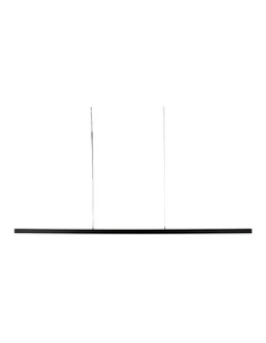 Shard Slimline Tricolour LED Pendant Light Black 1500cm