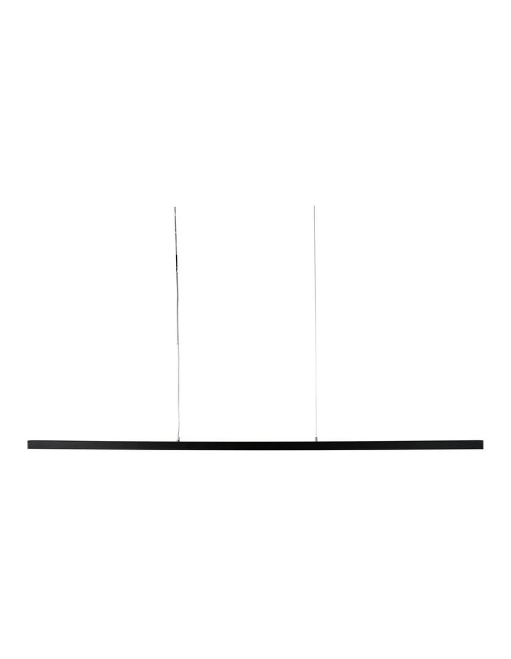 Shard Slimline Tricolour LED Pendant Light Black 1500cm image 1