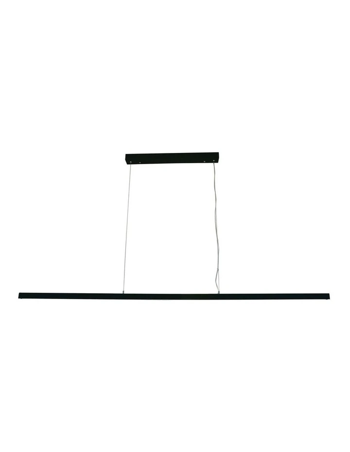 Shard Slimline Tricolour LED Pendant Light Black 1500cm image 4