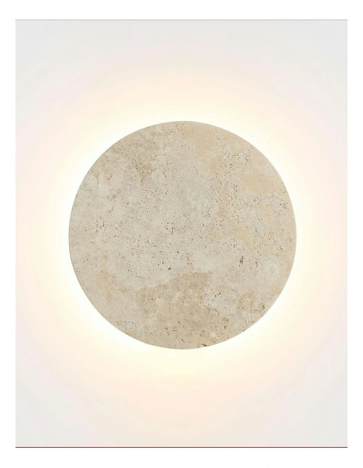 Dot 20 LED Wall Light Travertine image 3