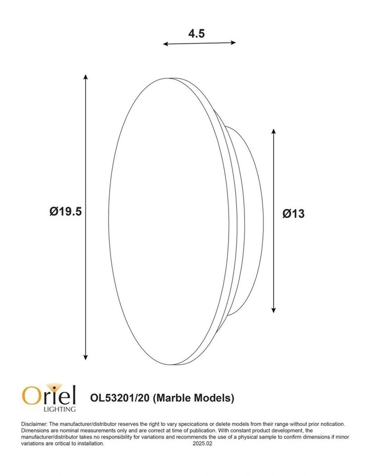 Dot 20 LED Wall Light Travertine image 4