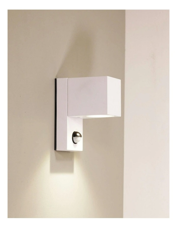 Atlas Sensor Outdoor Sensor Wall Light White image 2