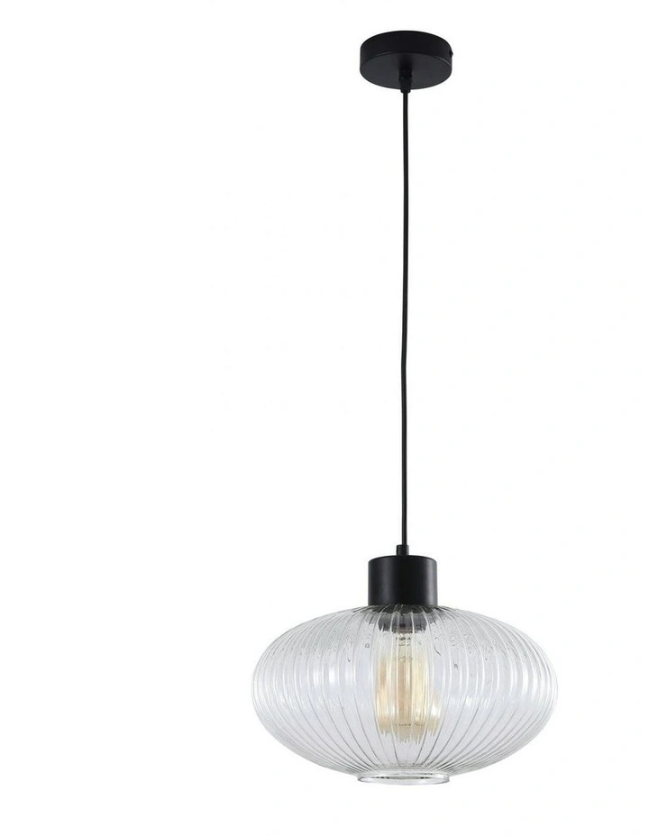 Miller Pendant Light Clear 30cm image 3