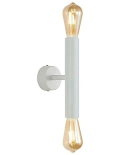 Toli Twin Wall Light White 2lt