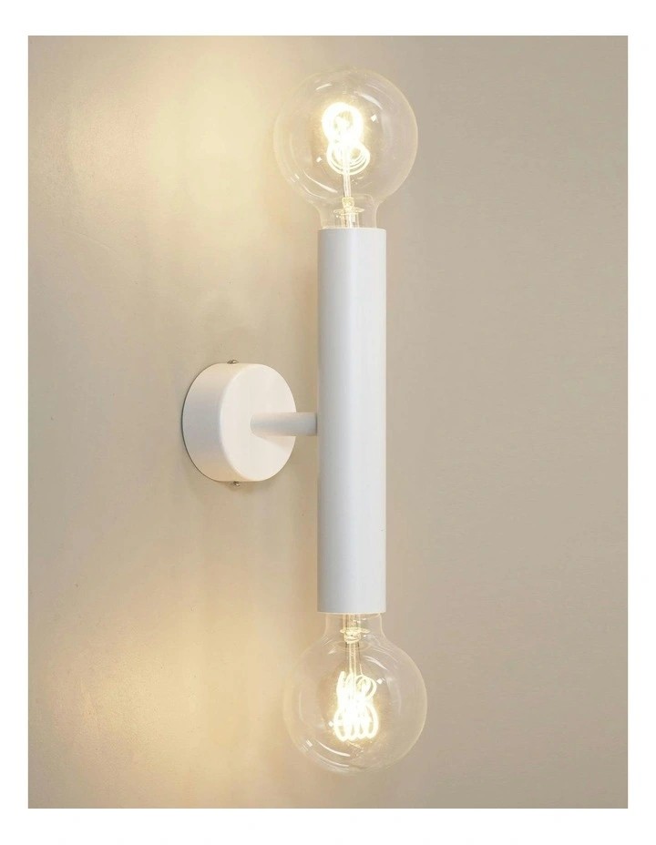 Toli Twin Wall Light White 2lt image 3