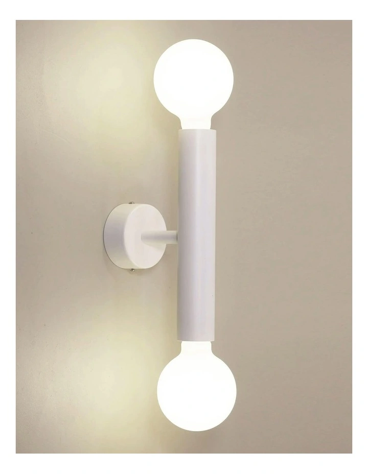 Toli Twin Wall Light White 2lt image 5