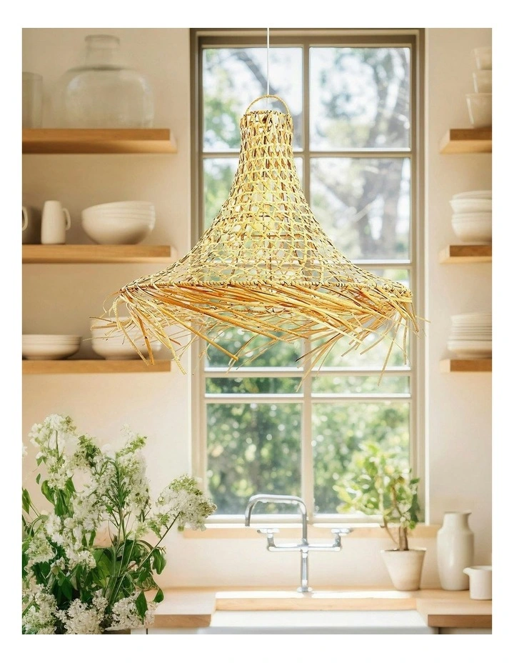 Kaia Rattan Pendant Light image 3