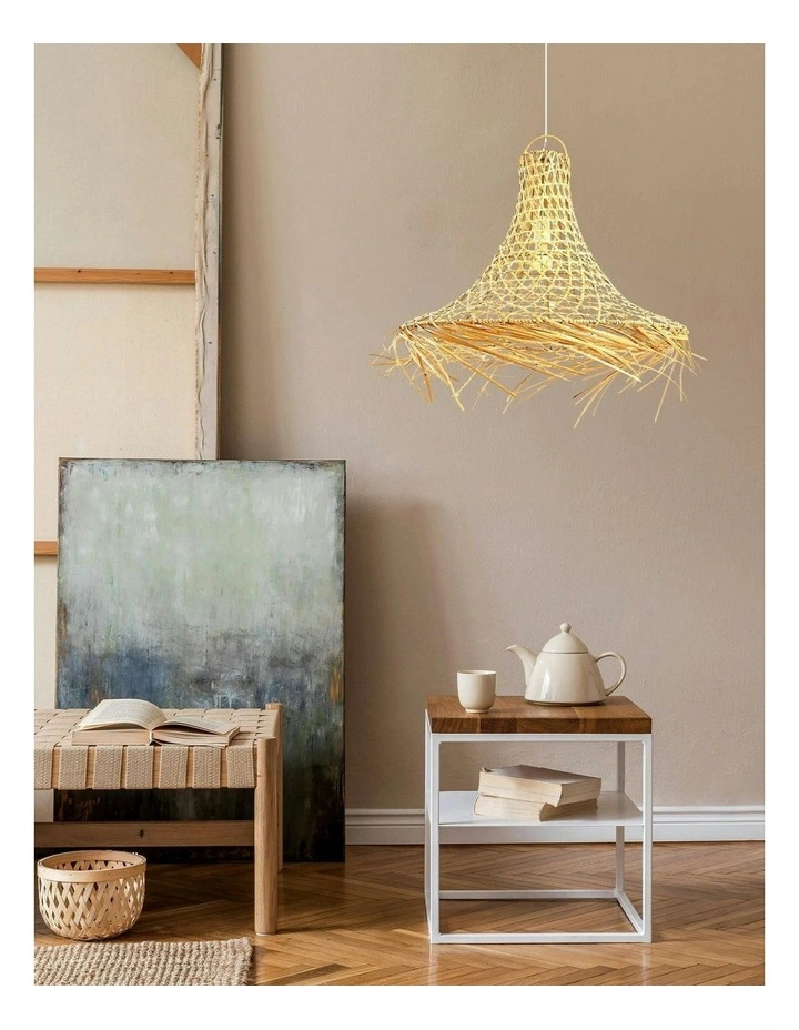 Kaia Rattan Pendant Light image 4