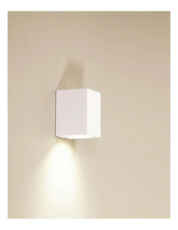 Atlas Outdoor Wall Light White image 2
