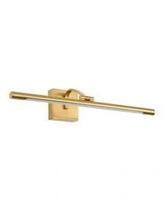 Kinden Tricolour LED Wall Light Satin Brass