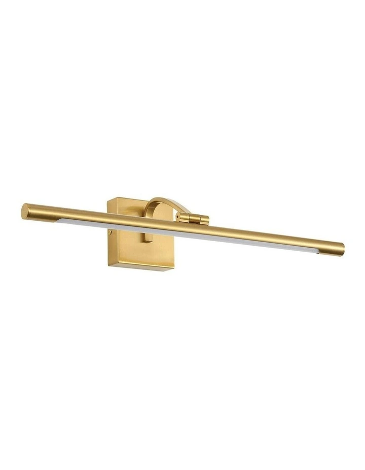 Kinden Tricolour LED Wall Light Satin Brass image 1
