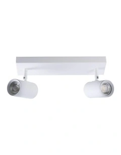 Brianna 2 Light Spot Light - White