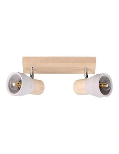 Rosalyn 2 Light Spot Light - Cement
