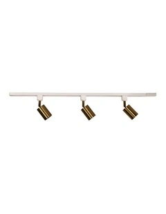 Bridge 3 Track Spot Light White&Brass