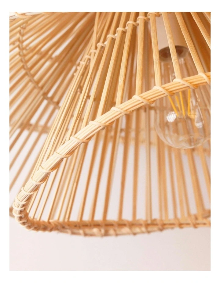 Talia Rattan Pendant Light image 5