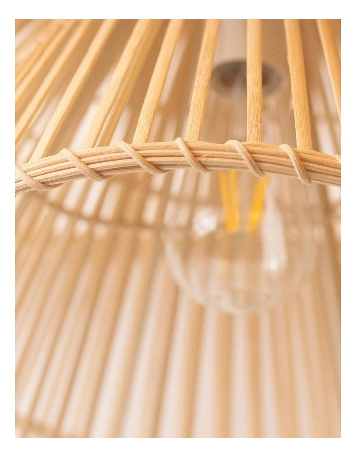 Talia Rattan Pendant Light image 6
