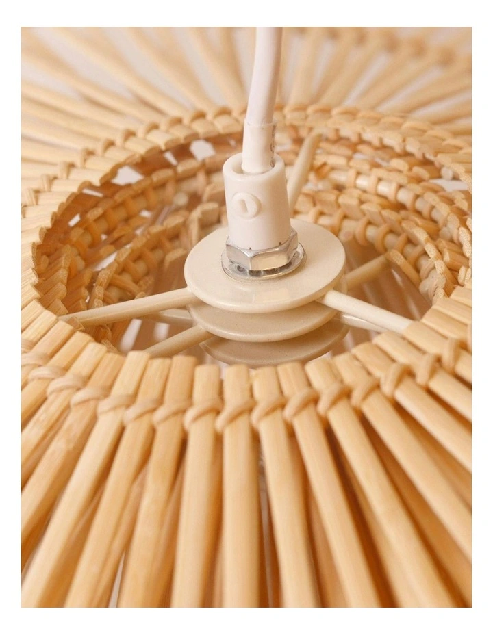 Talia Rattan Pendant Light image 7