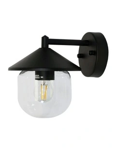 Monza Outdoor Wall Light Black
