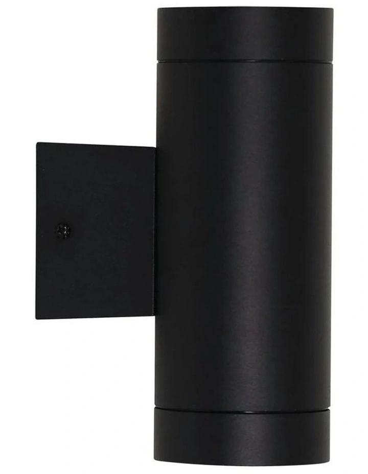 Latitude Up/Down Outdoor Wall Light Black image 1