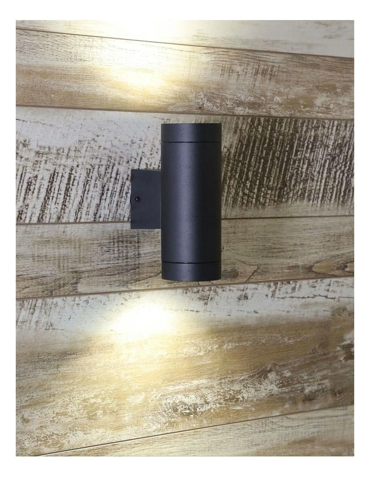 Latitude Up/Down Outdoor Wall Light Black image 3
