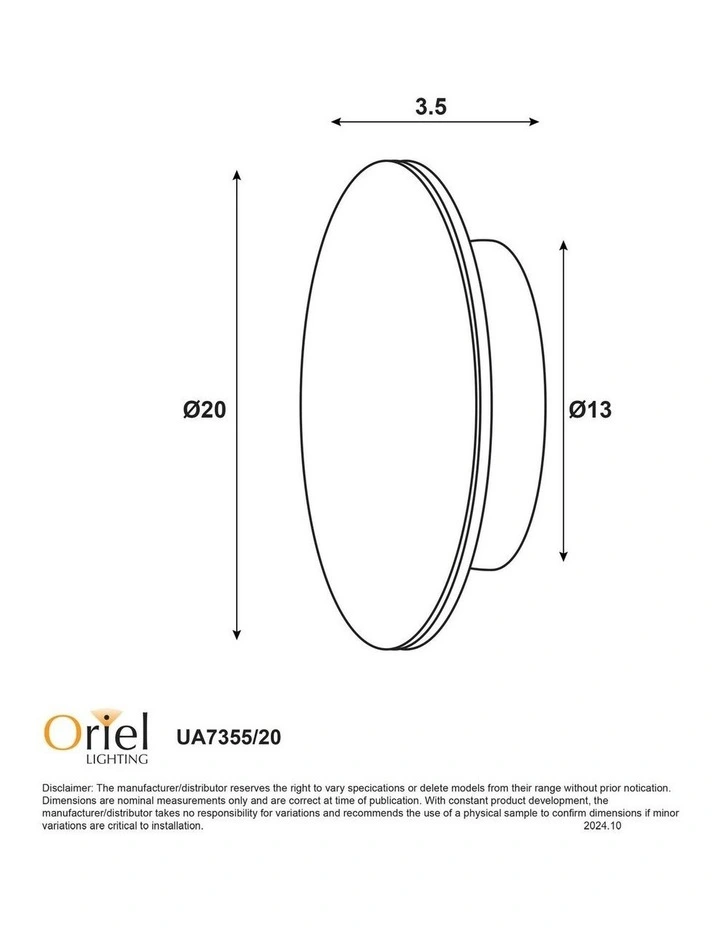 Circo 20 Wall Light White image 3