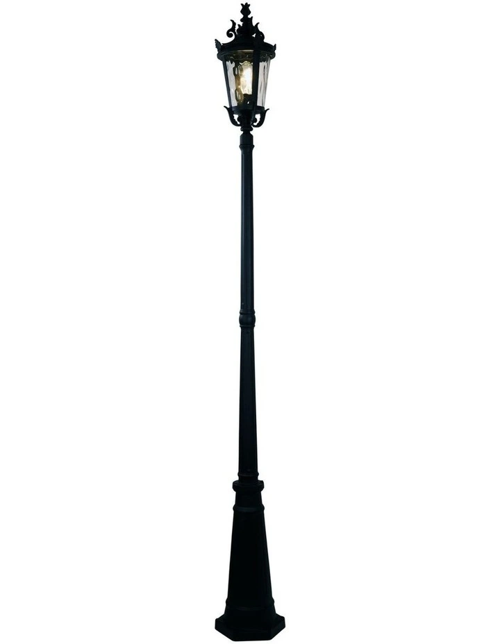 Albion Outdoor Post Light in Black image 2