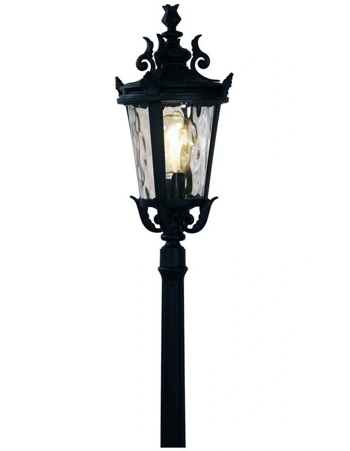 Albion Outdoor Post Light in Black image 6