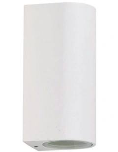 Hera Twin Outdoor Wall Light White