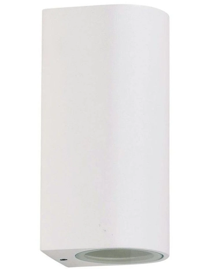 Hera Twin Outdoor Wall Light White image 1