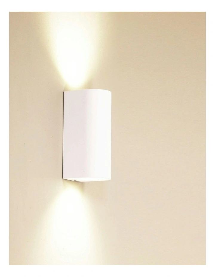Hera Twin Outdoor Wall Light White image 2