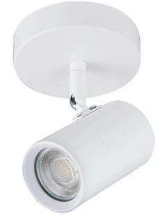 Brianna 1 Light Spot Light - White