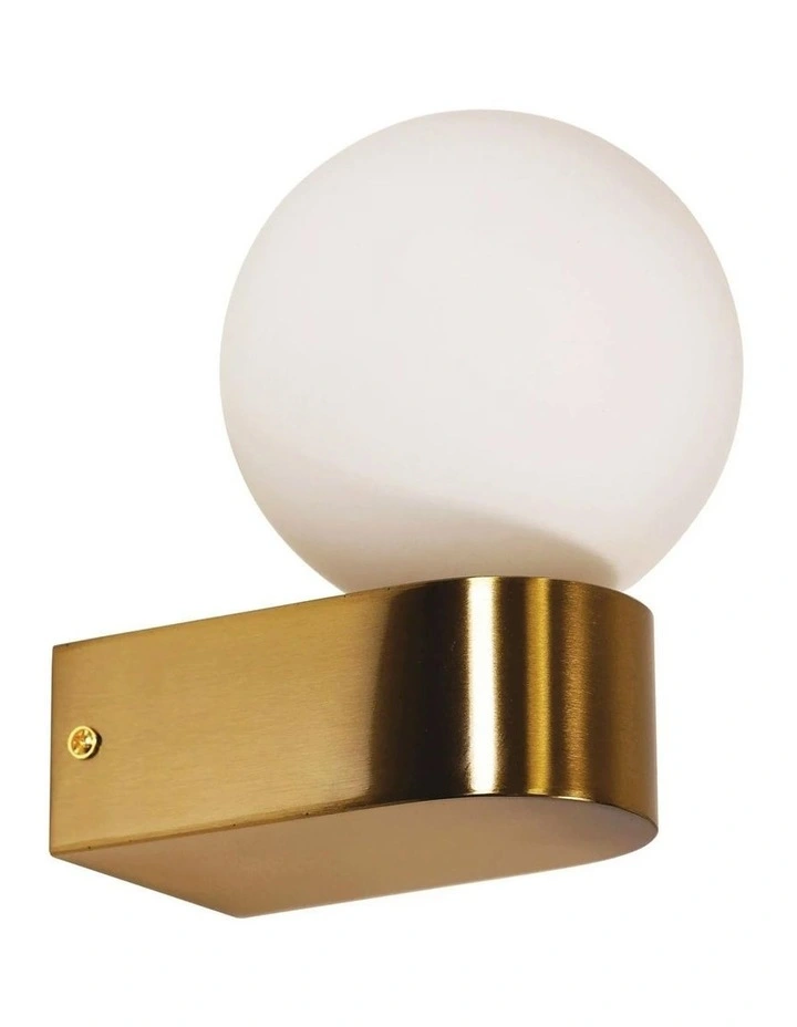 Minne Wall Light Satin Brass image 1