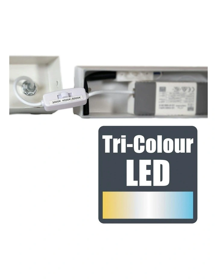 Kari 60 CTS LED Vanity Light Chrome image 2