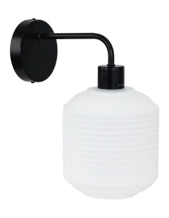 Marconi Wall Sconce Light Opal Glass