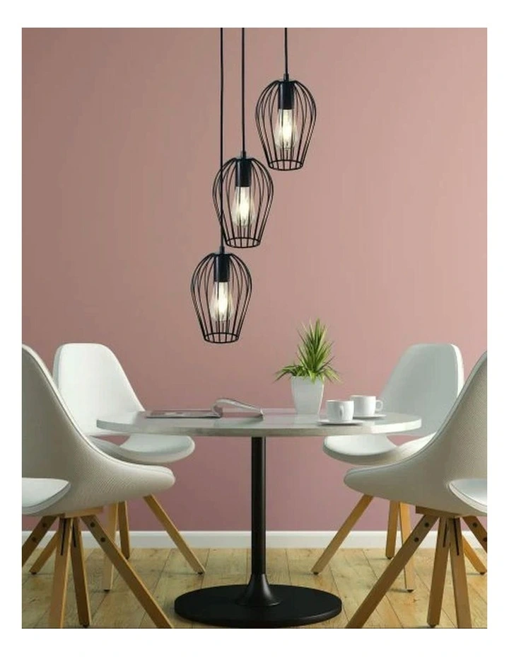 Olam 3lt Pendant Light Black image 3