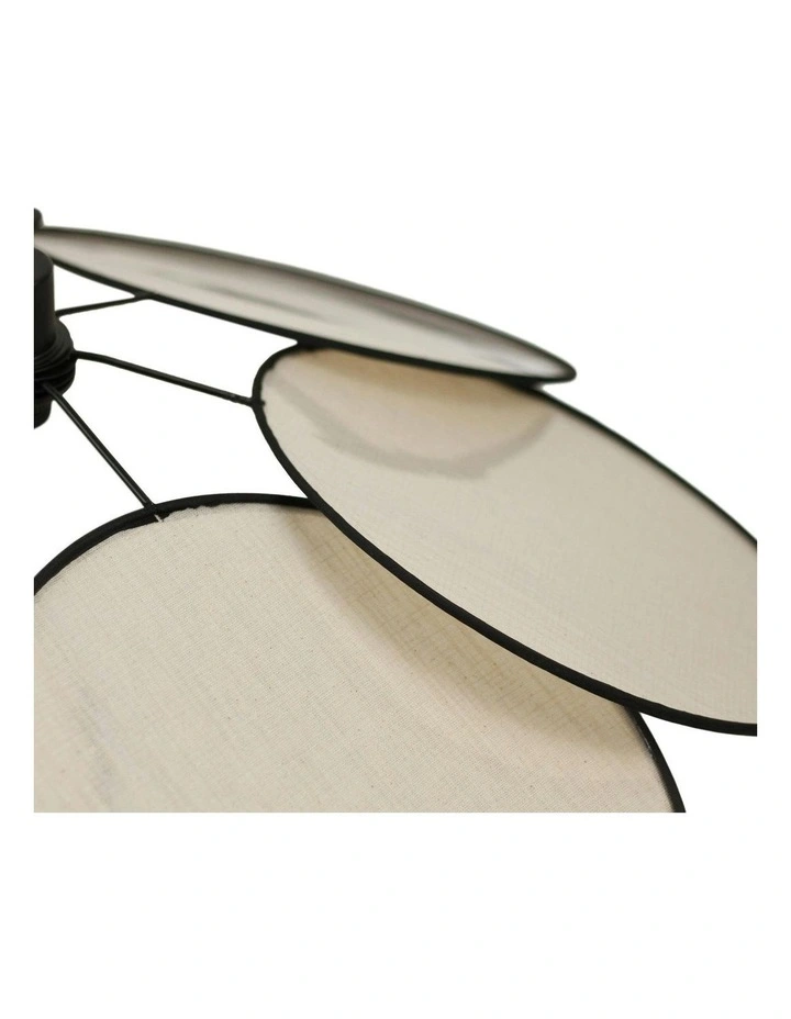 Flora Pendant Light in Beige image 5