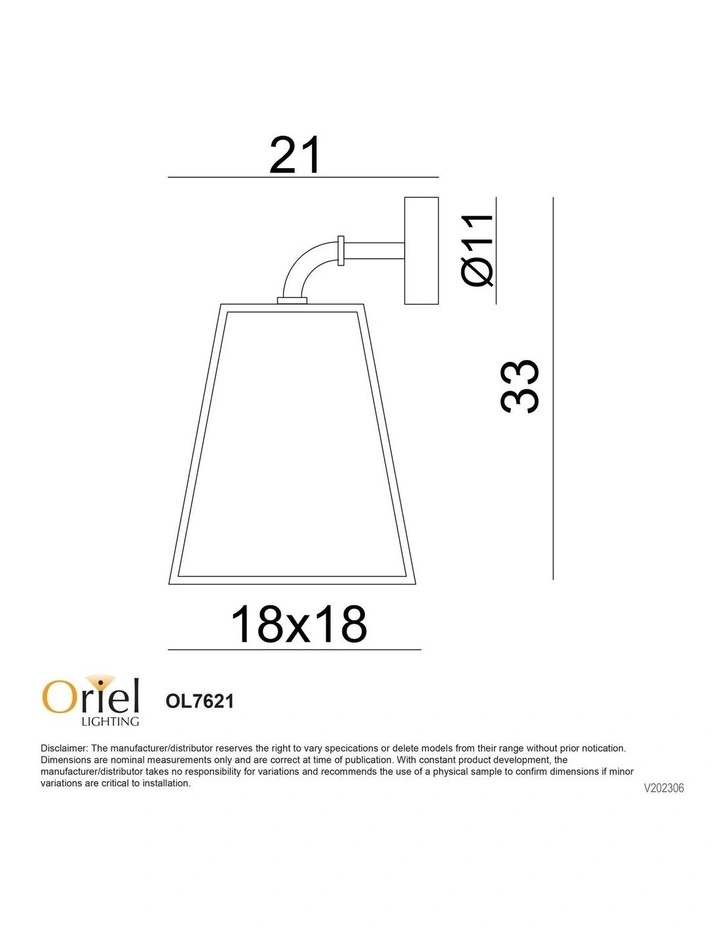 North Outdoor Wall Light Black image 4