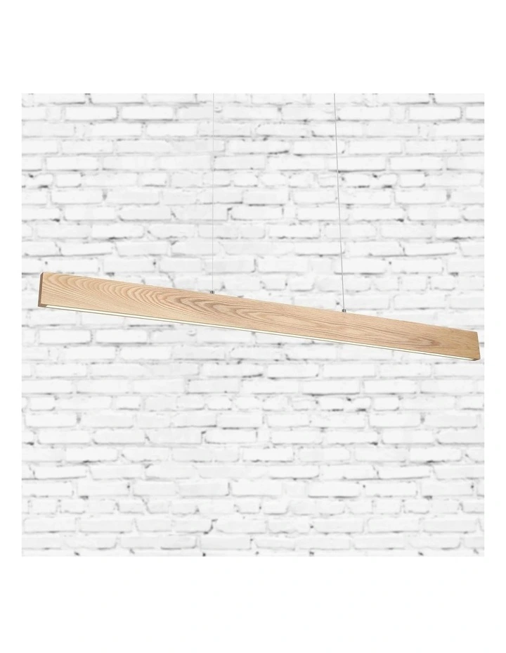 Langtoft Tricolour LED Pendant Light Ash Wood image 2