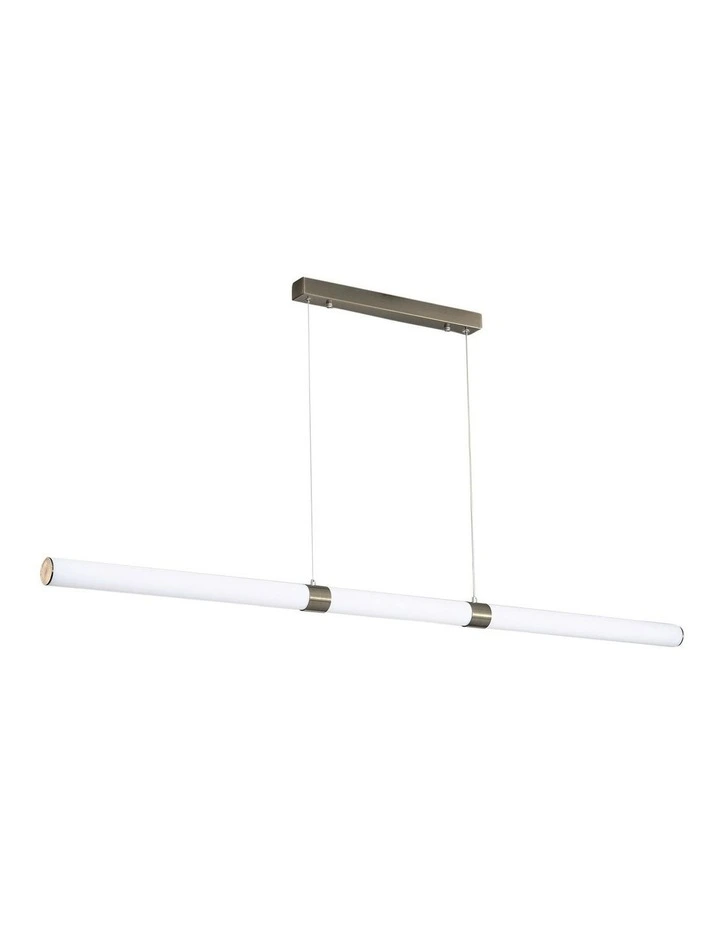 Kallita Opal Matt cm LED Pendant Light Bronze 150cm image 1