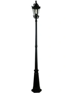Albion Outdoor Wall Light Black