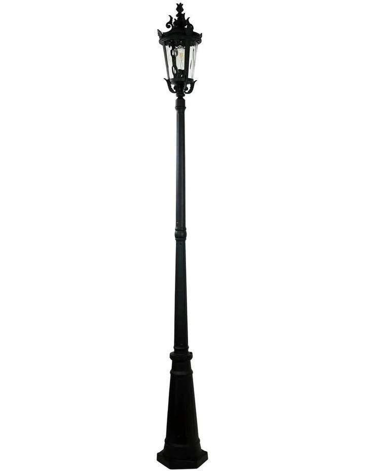 Albion Outdoor Wall Light Black image 1