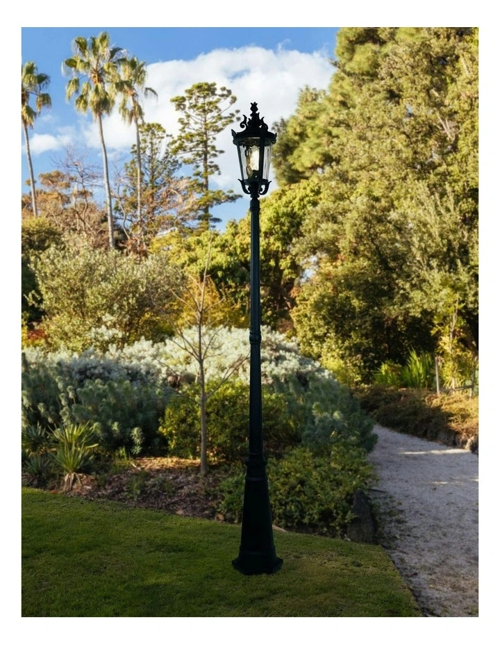Albion Outdoor Wall Light Black image 3