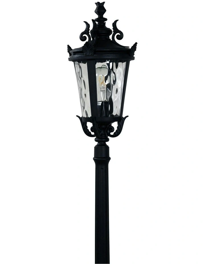 Albion Outdoor Wall Light Black image 4