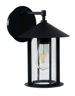 Holford Outdoor Wall Light Black