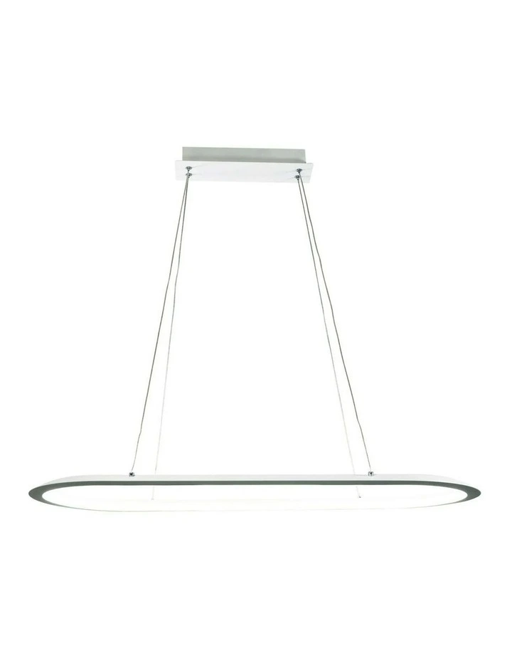 Ovale CTS LED Pendant Light White image 1