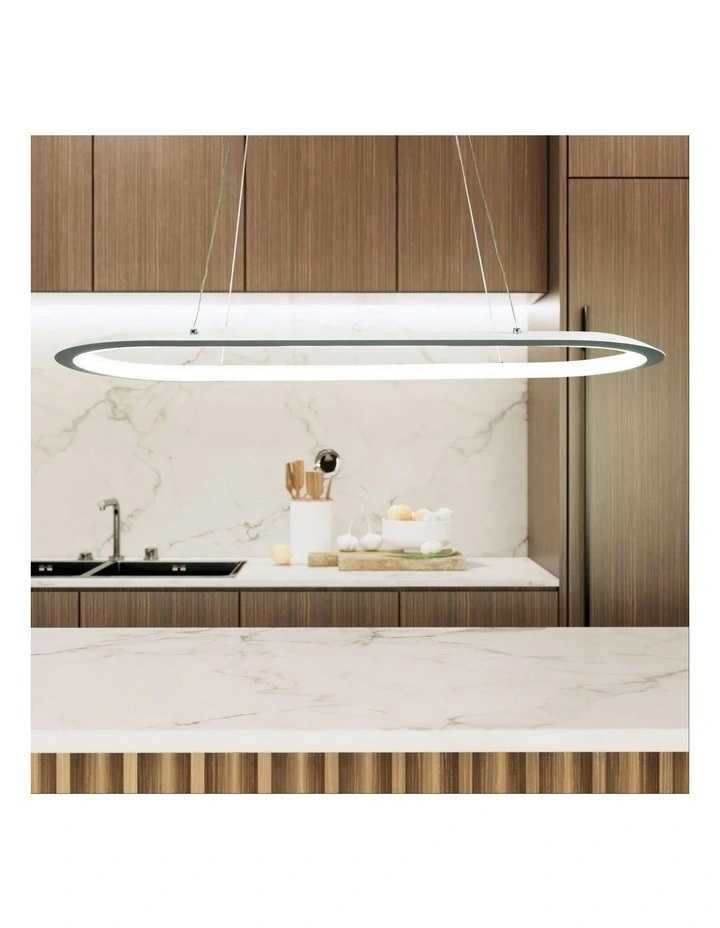 Ovale CTS LED Pendant Light White image 2