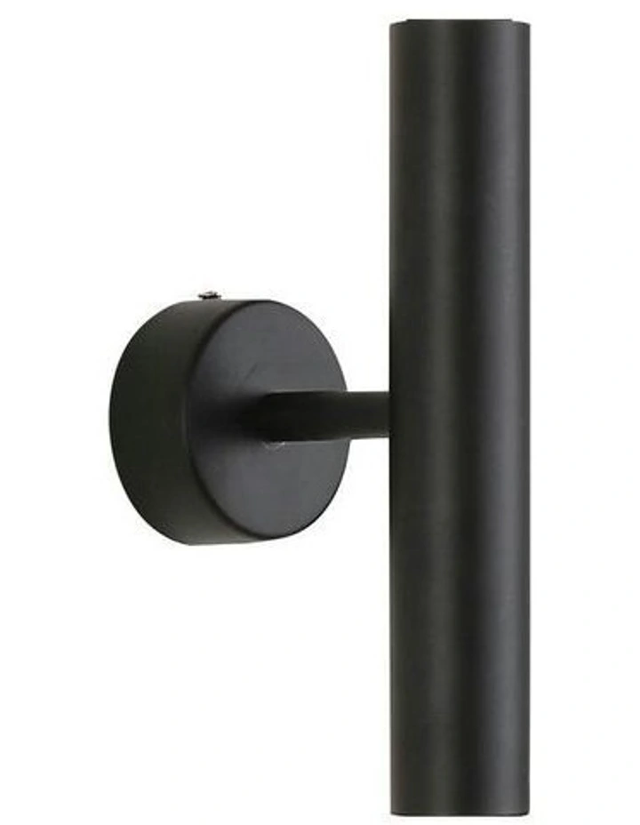 Toli Twin Wall Light Black 2lt image 2