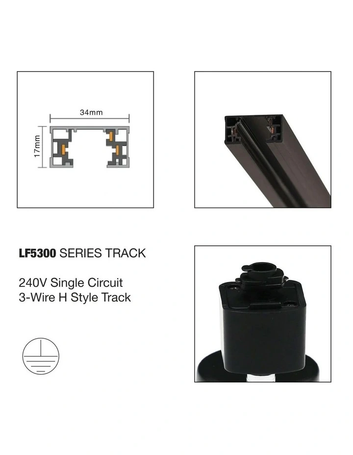 Track Kit - Baril 2lt Spot Light Black image 3