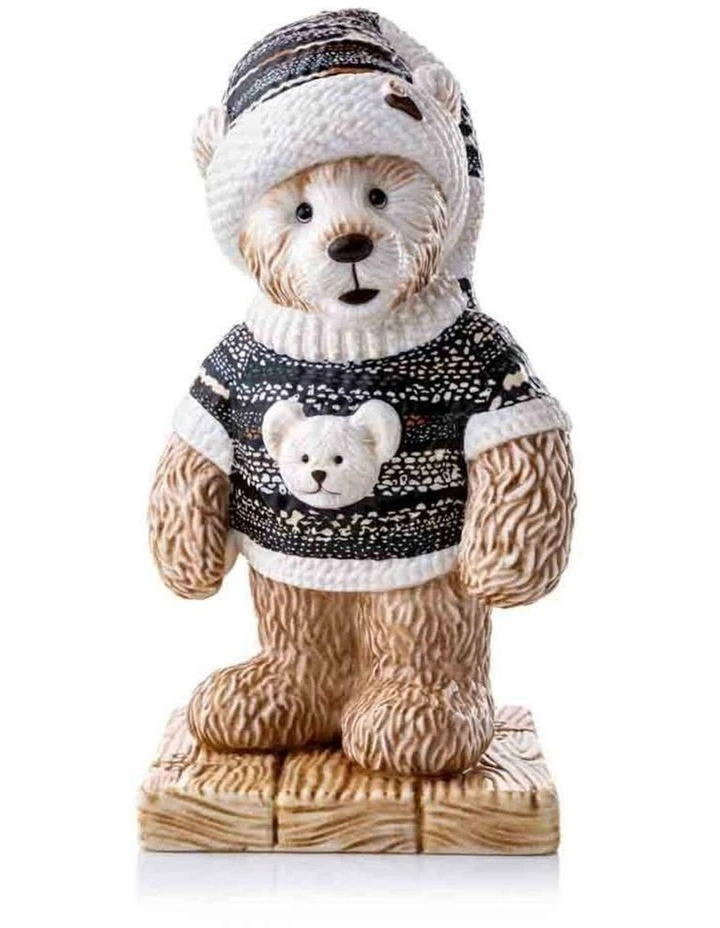 Charlie Bear - Charlie Bear Figurine CJ (Christmas Jumper) - Figurine image 1